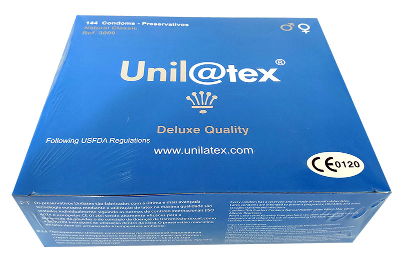 Unilatex Natural 144 Condoms