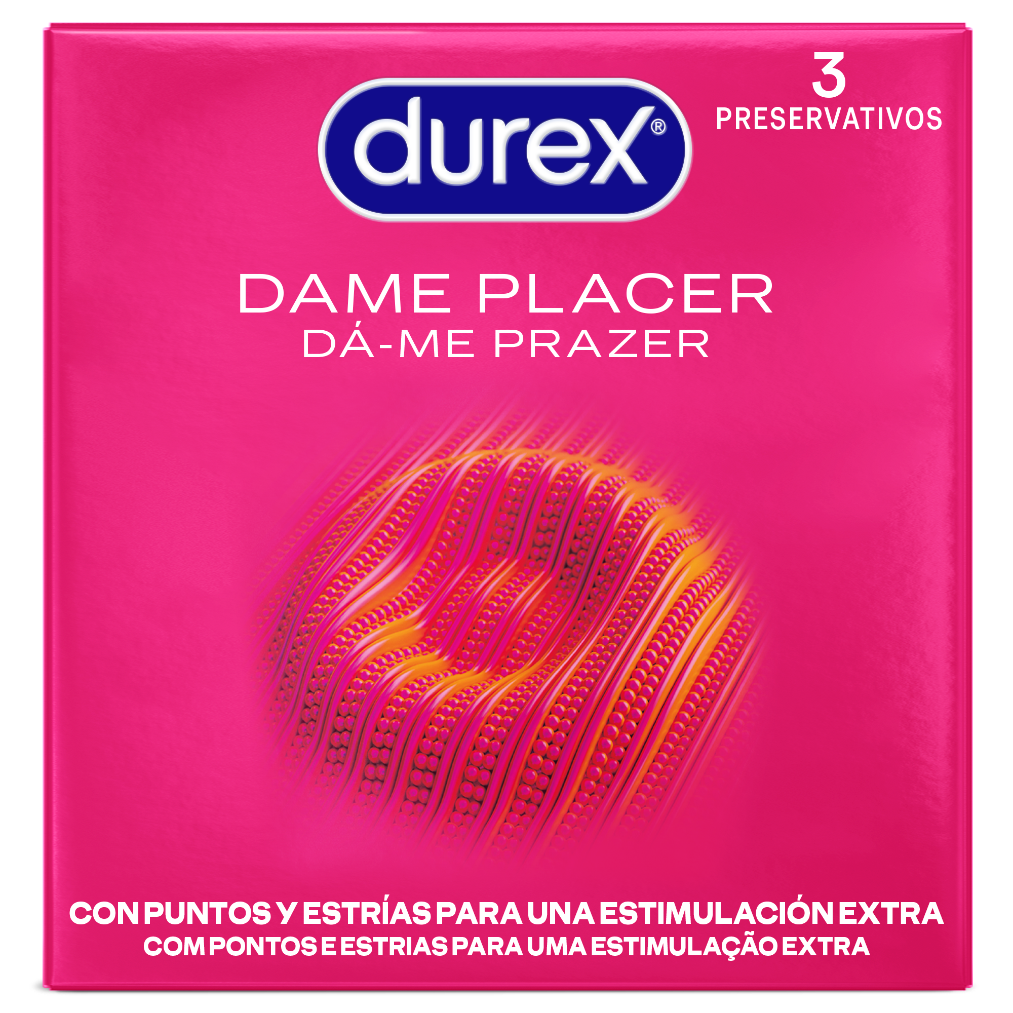 DUREX PLEASUREMAX 3 Kondomy