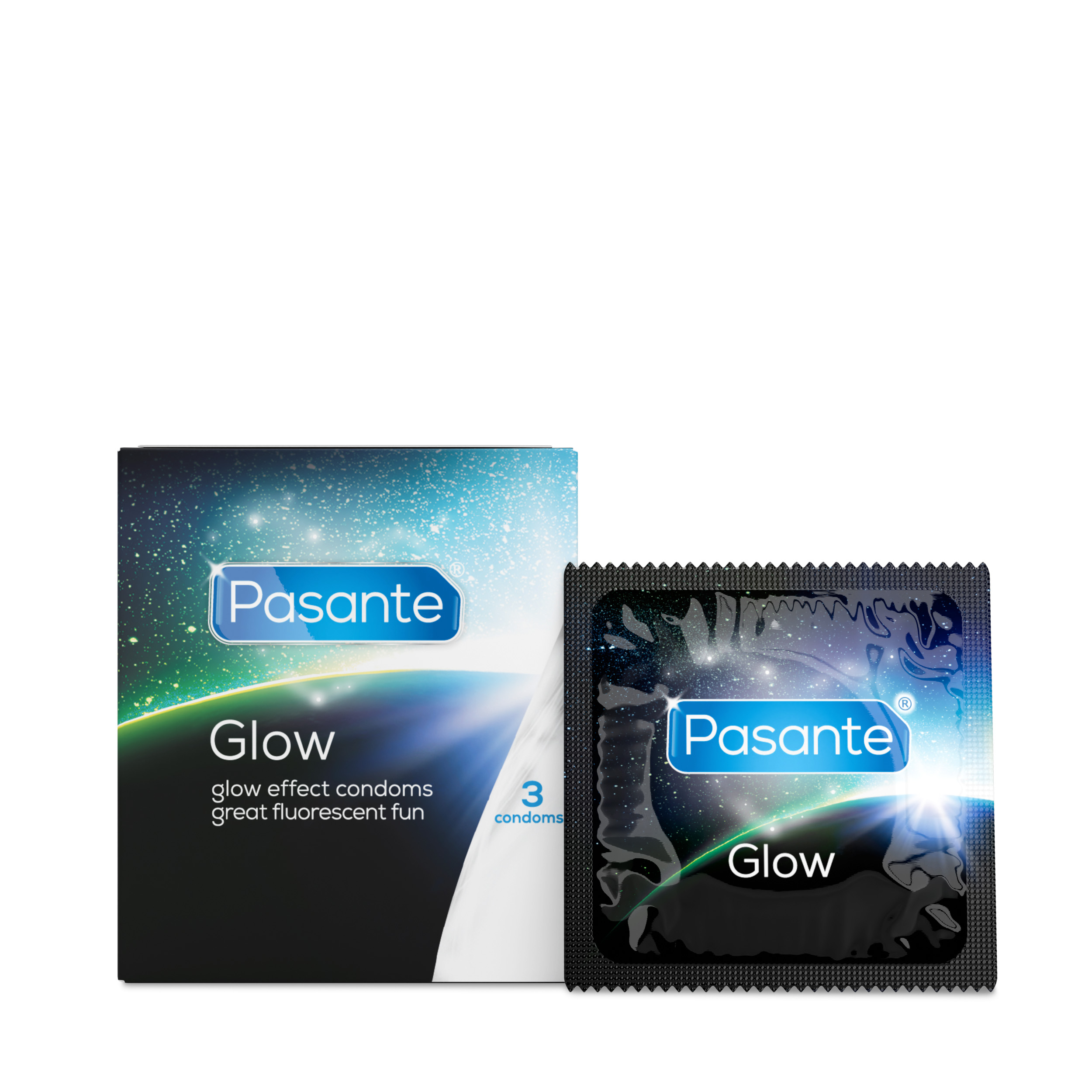 Pasante Glow Kondomy 3 Balení
