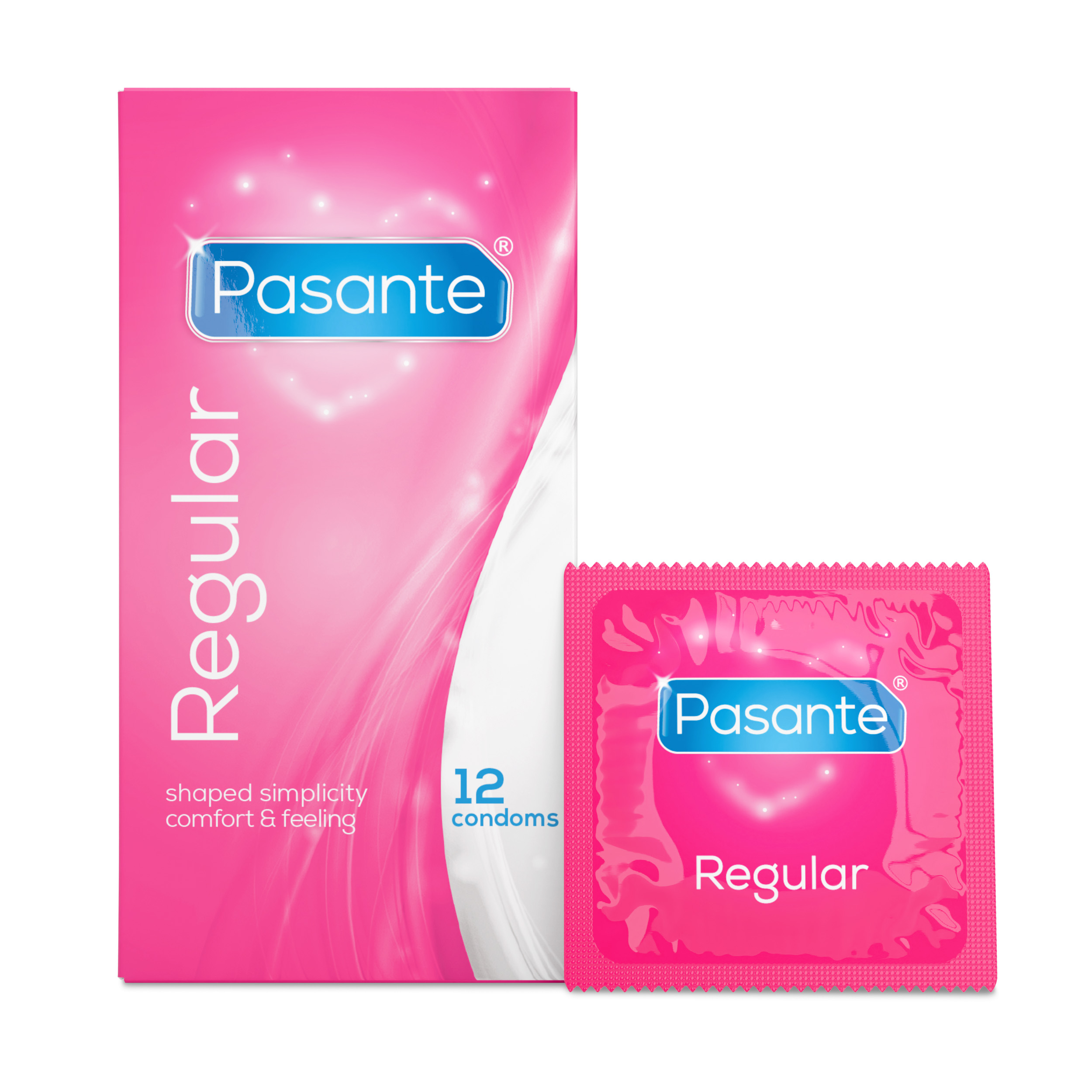 Pasante Regular Kondomy 12 Balení
