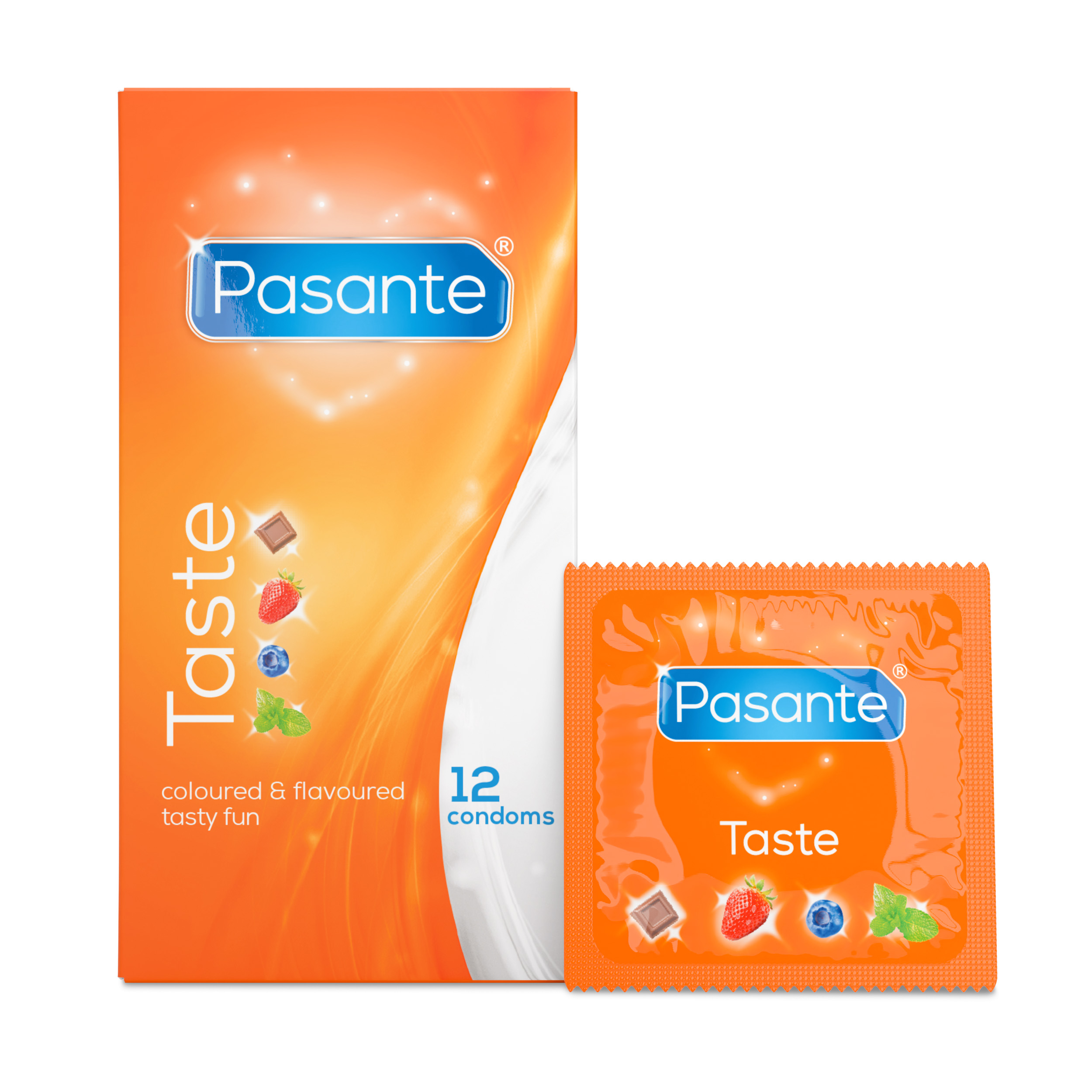 Pasante Taste Kondomy 12 Balení